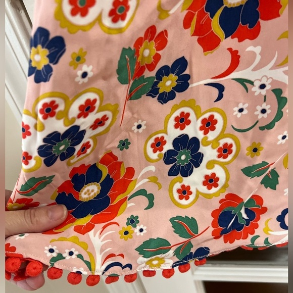 Boden Carmen Floral Bell Ruffle Sleeve - Size 6 - Picture 6 of 11